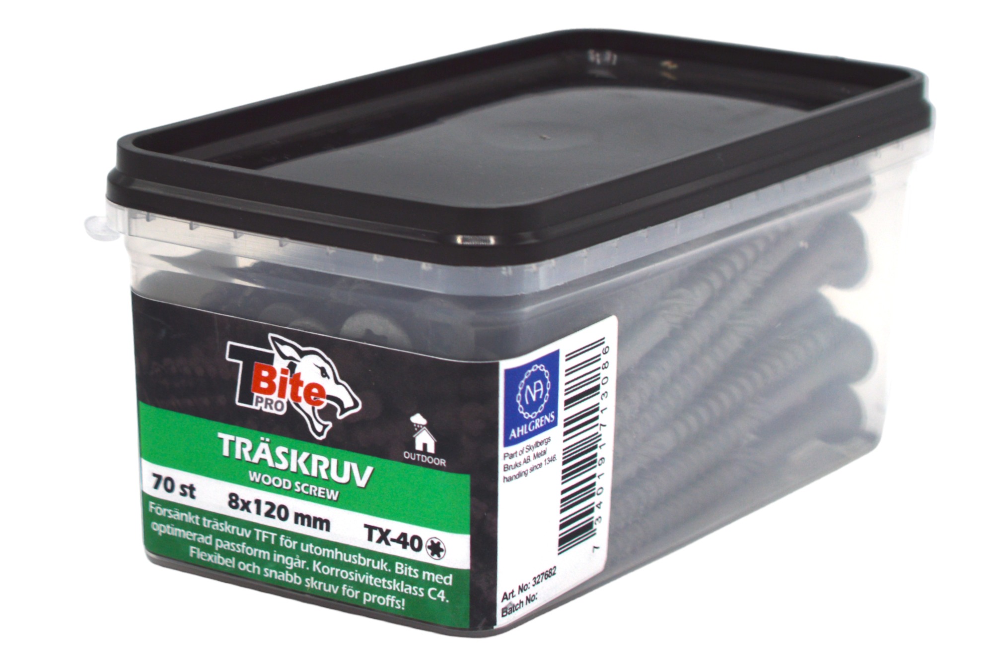 Träskruv C4 T-Bite PRO 8x150 mm